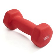 Гантель неразборная гексагональная неопрен 1,5 кг (красная) VictoryFit VF-DHN015 Гантель неразборная гексагональная неопрен 1,5 кг (красная) VictoryFit VF-DHN015