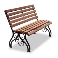 Скамейка кованая «Дачная» Скамейка кованая «Дачная»