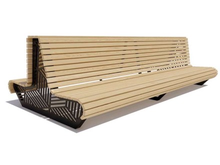 Скамейка уличная «Кисловодск»