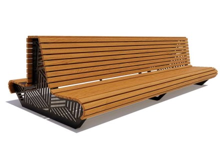 Скамейка уличная «Кисловодск»