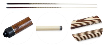 Кий / пирамида 1-pc "Классика" (термоясень, граб) 20 запилов Кий / пирамида 1-pc "Классика" (термоясень, граб) 20 запилов