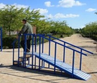 Горка реабилитационная с пандусом малая